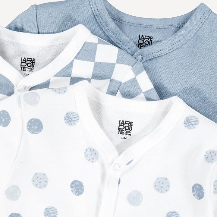 Produktbild La Redoute Collections 3er-Pack Strampler aus Baumwolle (56)