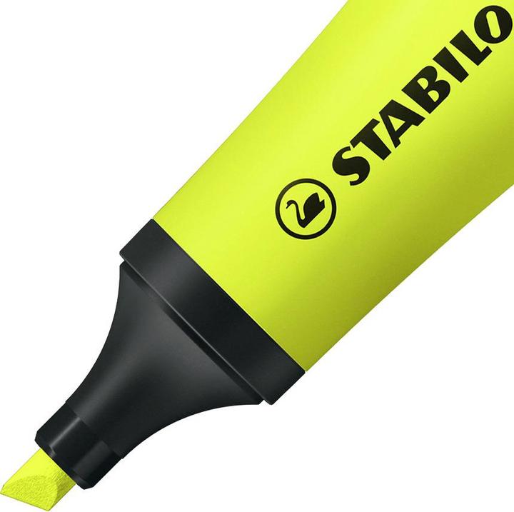 Produktbild STABILO Textmarker - NEON - 3er Pack - gelb (Gelb, 5 mm, 3 x)