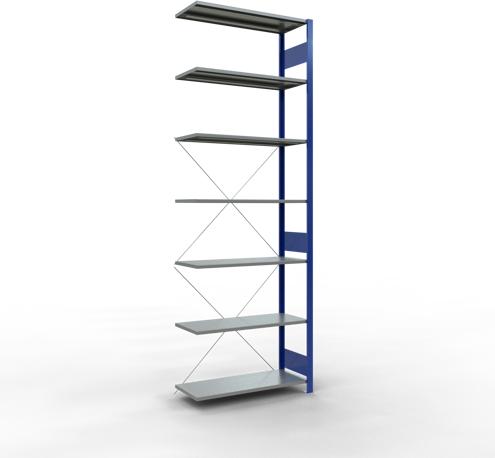 Actual product image Schulte Lagertechnik MULTIplus85 boltless bay system with cross brace