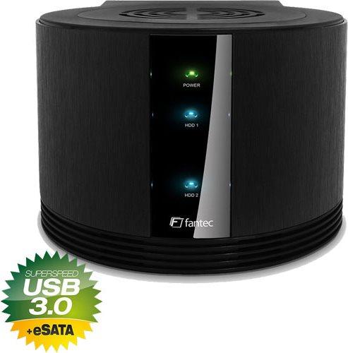 Actual product image Fantec SQ-X2RU3e black (3.5")