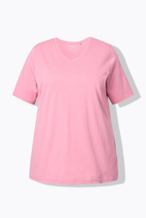 Produktbild Ulla Popken T-Shirts, 2er-Pack, V-Ausschnitt, Halbarm (58)