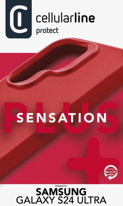 Produktbild Peter Jäckel Cellularline Sensation CaseRed (Samsung Galaxy S24 Ultra)