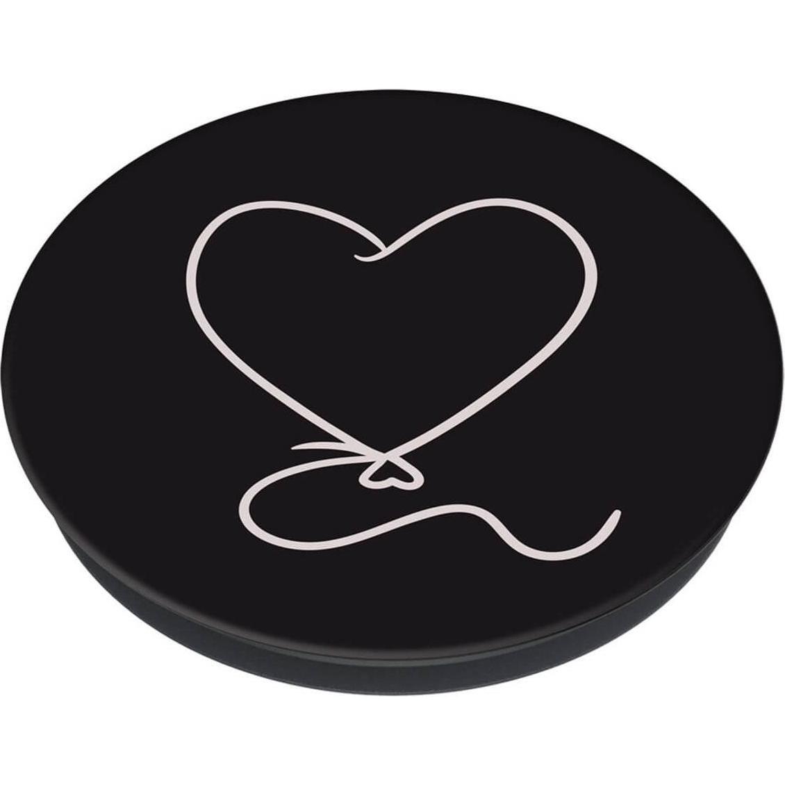 Thumbnail - PopSockets Heart Ballon (2. Gen, austauschbar), Smartphone Halterung, Schwarz