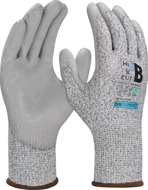 Actual product image Hi5 13G Cut-resistant gloves with PU palm coating Level B (8)
