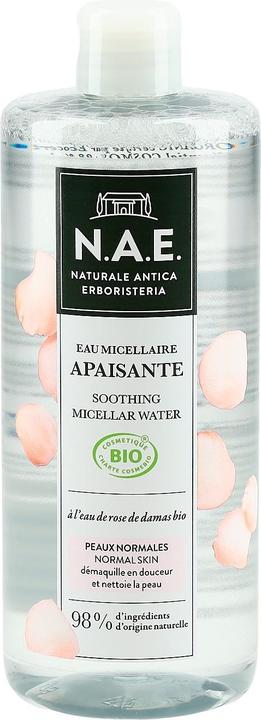 Image du produit N.A.E. Naturale Antica Erboristeria Eau micellaire douce, COSMOS Organic Certified & Vegan Formula (Eau micellaire, 500 ml)