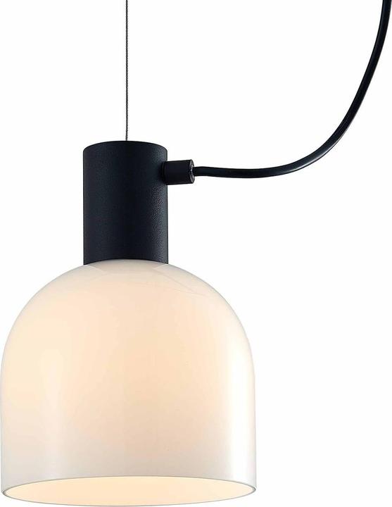 Produktbild Lucande Serina 5 Pendelleuchte Black/Opal (E27)