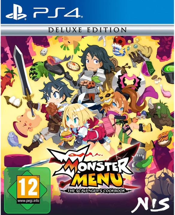 Actual product image NIS Monster Menu: The Scavenger's Cookbook - Deluxe Edition (PS4) (PS4, DE)