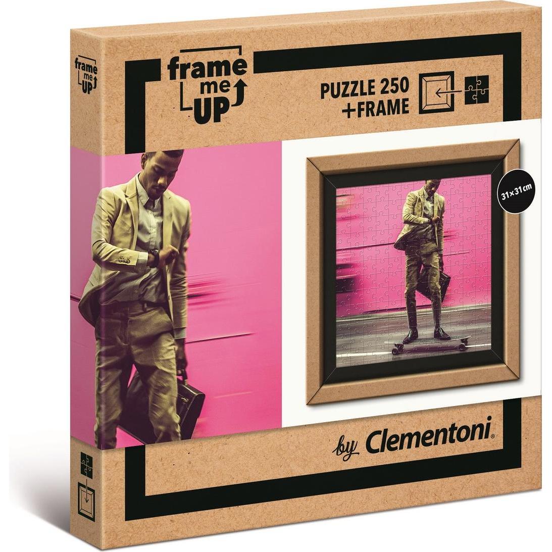 Clementoni Rahmen-Puzzle 250 tlg, schneller Leben (250 Teile)