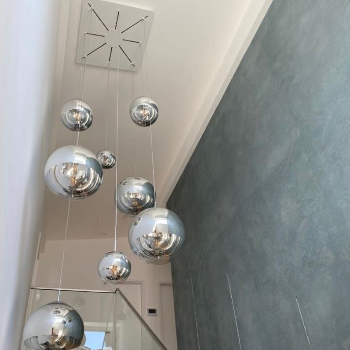 Immagine prodotto s.luce Fata palla a specchio galleria luminosa 5m sospensione (E27)