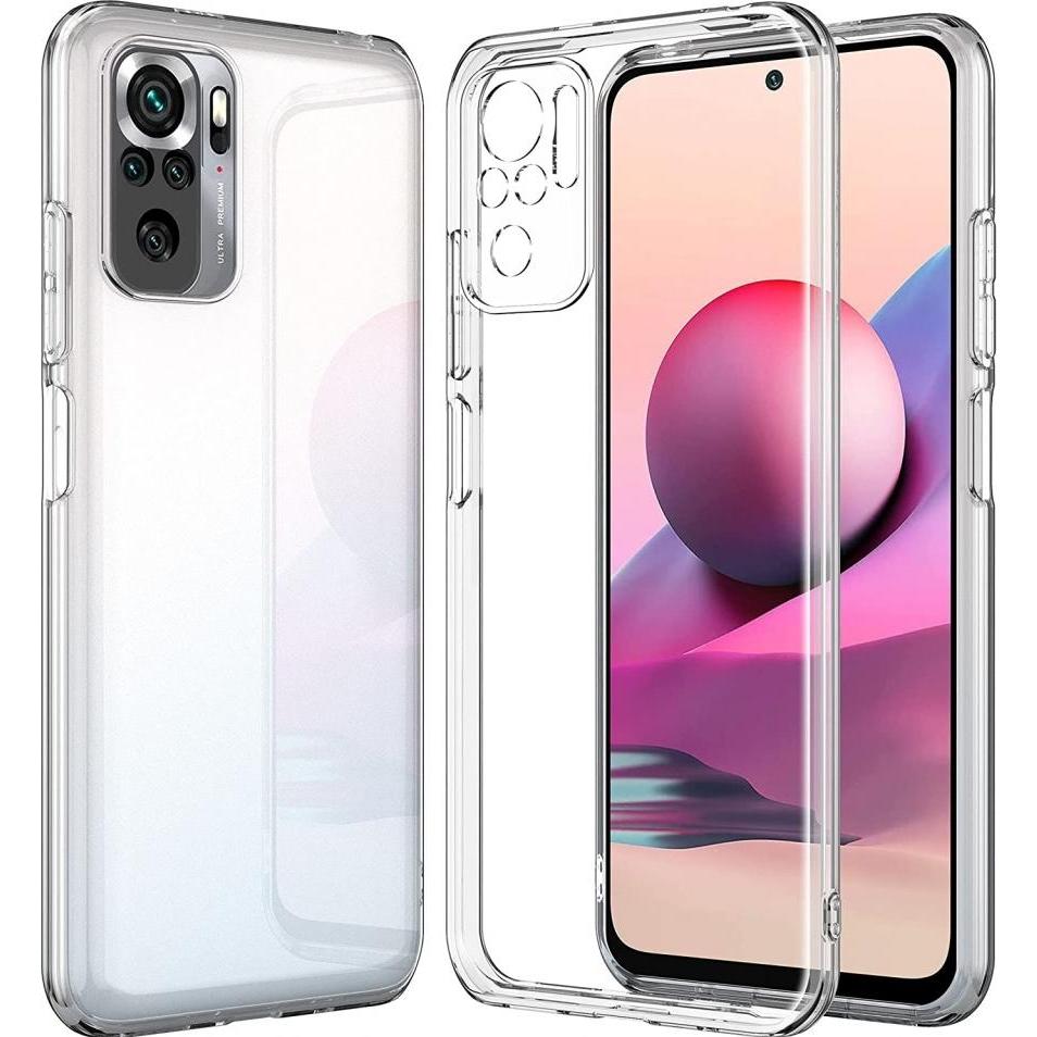 Screenguard Xiaomi Redmi Note 10S Flexible TPU Clear Case (Xiaomi Redmi Note 10S), Smartphone Hülle, Transparent