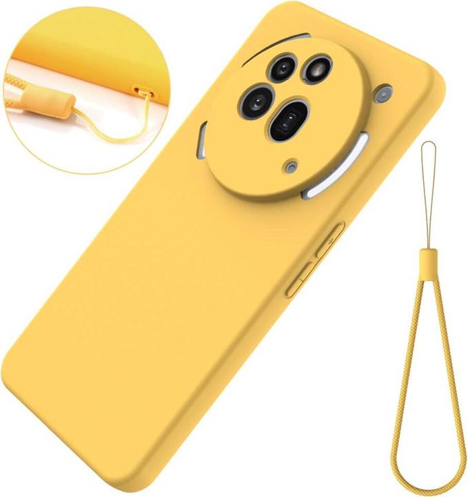 Produktbild Cover-Discount Nothing Phone (3a) Pro - Silikon Gummi Hülle mit Riemen (Nothing Phone (3a) Pro)