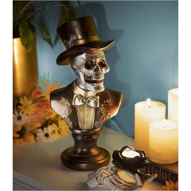 Thumbnail - MICA Living Skelett - aus Polyresin - ca. 17,5 x 14 x 35,5 cm