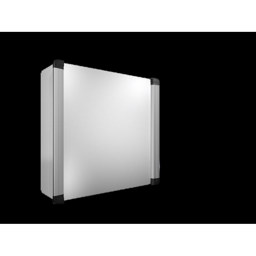 Thumbnail - Rittal Bediengehäuse AX mit Griffleisten 600x600x210mm (Gehäuse), Elektronikzubehör + Gehäuse, Grau