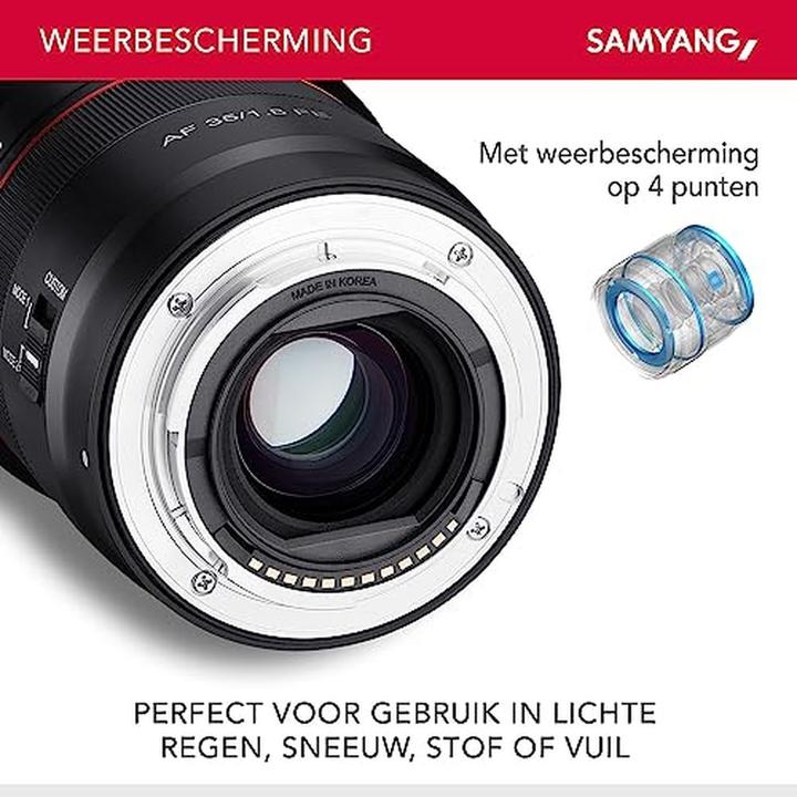 Produktbild Samyang AF 35mm f/1.8 FE (Sony E, APS-C / DX, Vollformat)