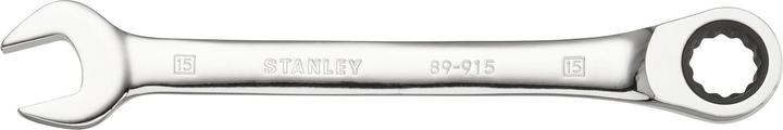 Actual product image Stanley Ratchet ring spanner (15 mm)