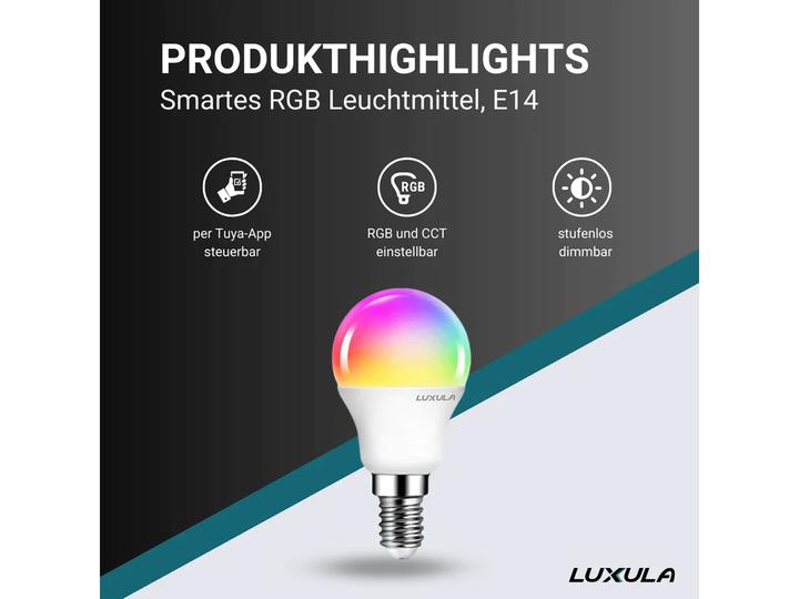 Image du produit Luxula Lampe LED (E14, 454 lm, 1x)