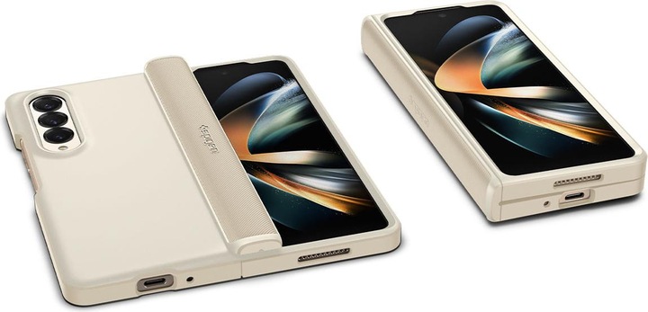 Produktbild Spigen Slim Armor Pro Galaxy Z Fold 4 Pearled Ivory (Samsung Galaxy Z Fold4)
