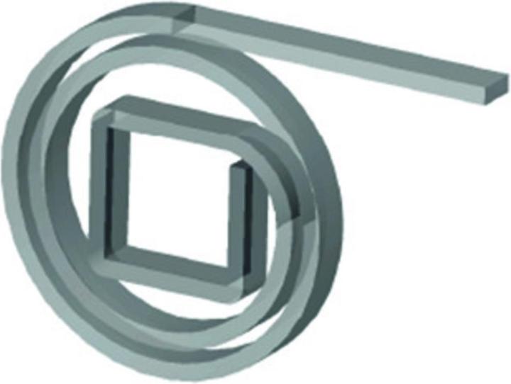 Actual product image KFV Drückerhochhaltefeder DZS (1 pcs.)