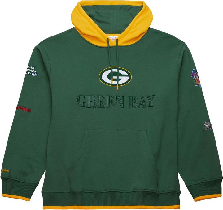 Immagine prodotto Mitchell & Ness Felpa con cappuccio - ORIGINS Green Bay Packers XXL (XXL)