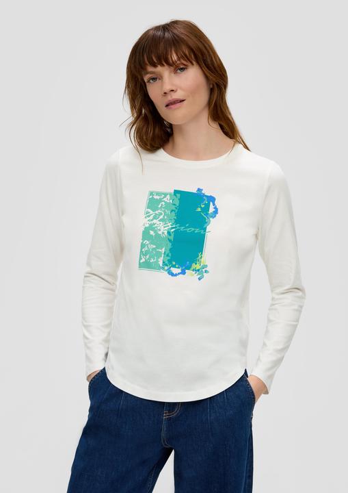 Produktbild s.Oliver T-Shirt Longsleeve mit Frontprint (42)