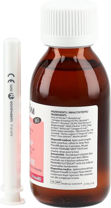 Actual product image Pranarom PRANABB - Hustensirup (1 Piece)