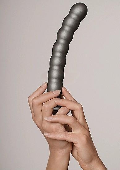 Produktbild Ouch! Beaded Silicone G-Spot Dildo - 8" / 20,5 cm