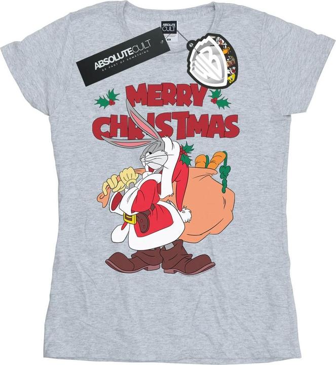 Produktbild Looney Tunes Santa Bugs Bunny TShirt (L)