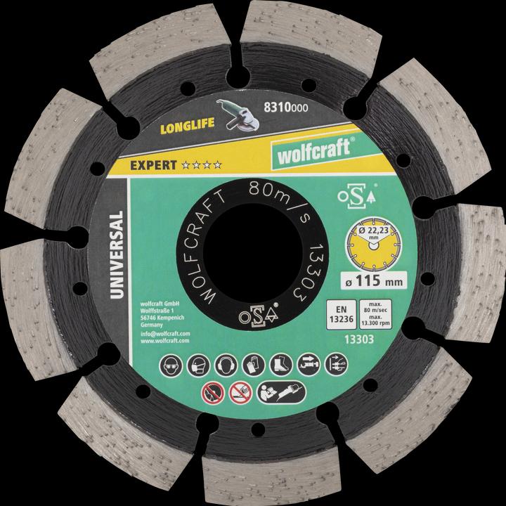 Actual product image wolfcraft wolfcraft 1 PRO LASER UNIV Diam.Trennscheibe 115mm