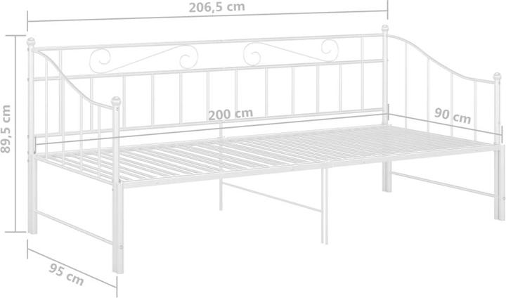 Image du produit vidaXL Schlafsofa-Gestell (90 x 200 cm)