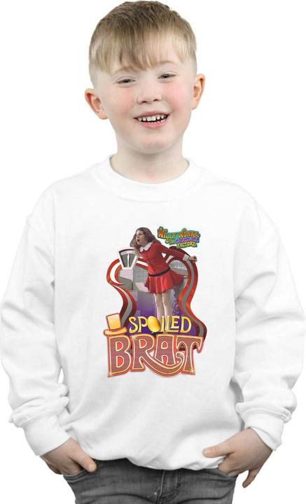 Immagine prodotto Willy Wonka & the Chocolate Factory Spoiled Brat Felpa Ragazzi (128)