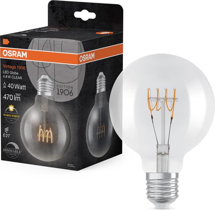 Produktbild Ledvance LED-Globelampe (E27, 470 lm, 1x)