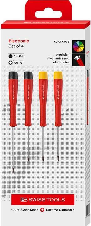 Produktbild PB Swiss Tools Schraubenziehersätze (Phillipps-Kreuzschlitz (PH), Schlitzschrauben)