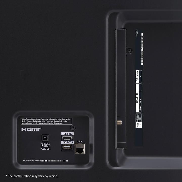 Actual product image LG 55NANO81T6A (55", NANO81, Nano-Cell, 4K, 2024)
