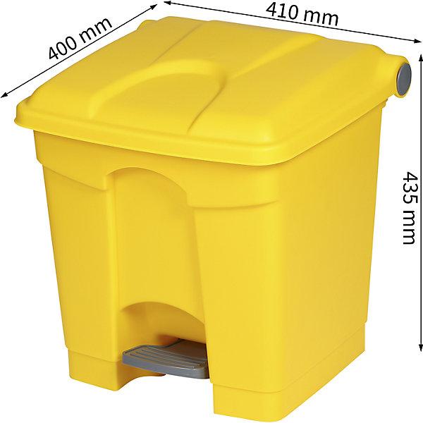 Actual product image kaiserkraft Plastic pedal bin (30 l)