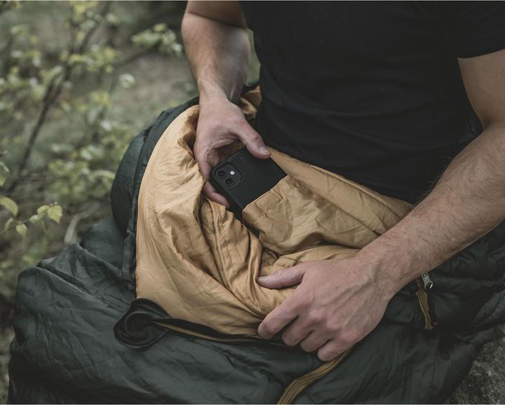 Actual product image Easy Camp Schlafsack Falcon III Mummy -4?C (dunkelgr?n, Modell 2025) (225 cm)