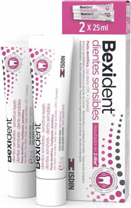Image du produit Isdin Bexident Bexident Sensitive Teeth Duo Toothpaste