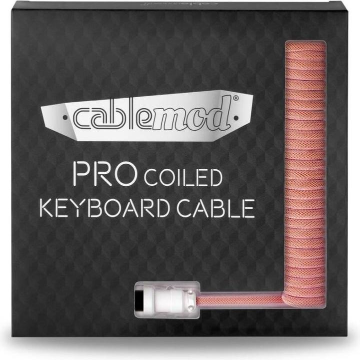Immagine prodotto CableMod Cavo per tastiera a spirale Pro da USB-C a USB tipo A, Orangesicle (1.50 m, USB 2.0)