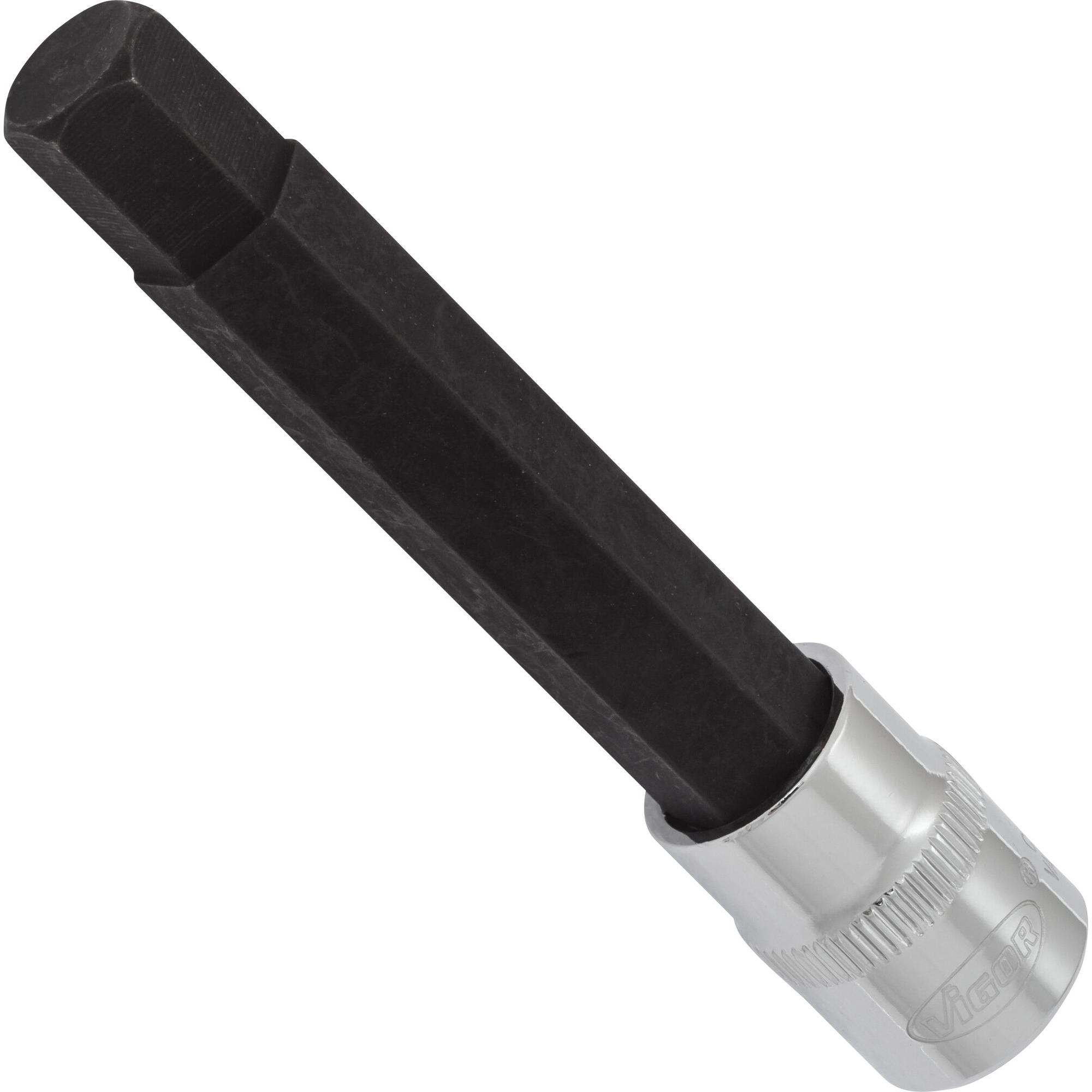 Vigor, Steckschlüssel + Stecknuss, 3/8"INNEN-6KT-SCHRAUB.EINSATZ SW 11,93MM (11 mm)