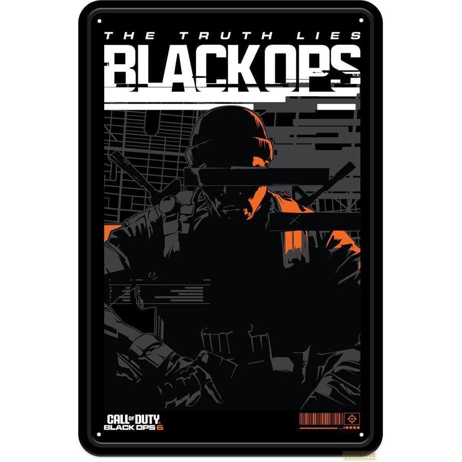 Dpi Merchandising Call of Duty: Black Ops 6 Metal Sign, Weiteres Gaming Zubehör