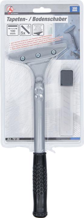 Produktbild BGS TECHNIC Tapeten-/Bodenschaber, 300 mm (30 cm)