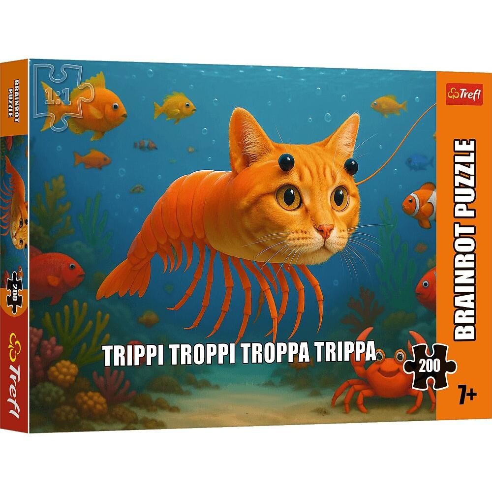 Trefl Tr Puzzle 200 Trippi Troppi Troppa Trippa (200 Pezzi)
