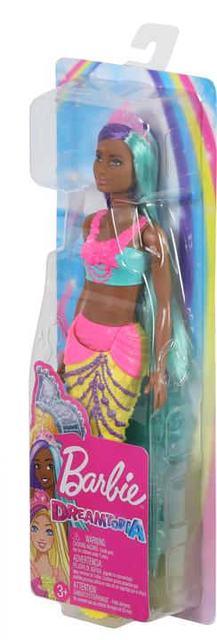 Actual product image Barbie Dreamtopia Mermaid with blue green and purple hair