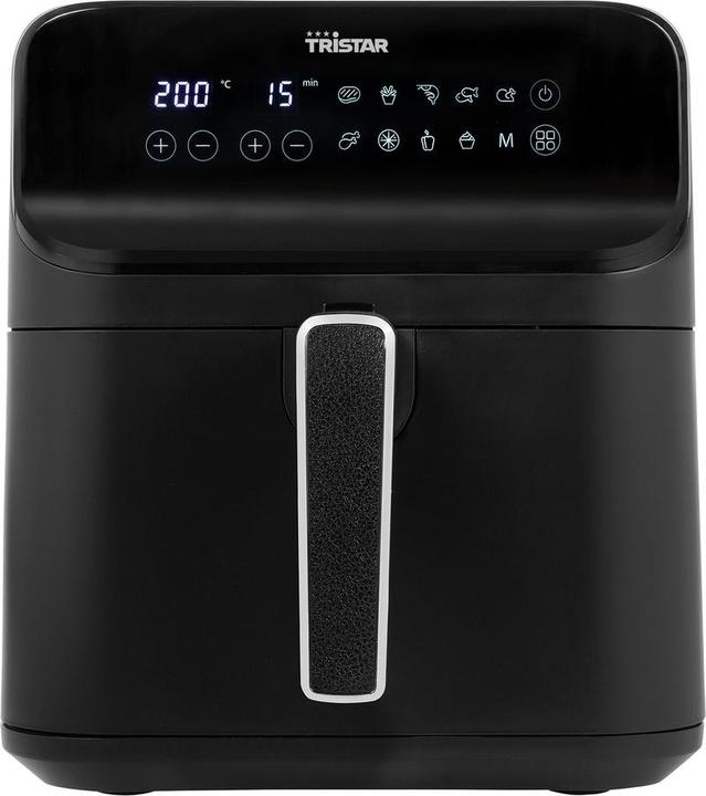 Actual product image Tristar Airfryer XXL FR-9025 - 6 litres - 1700 W - 10 bakprogrammas - Matzwarte behuizing