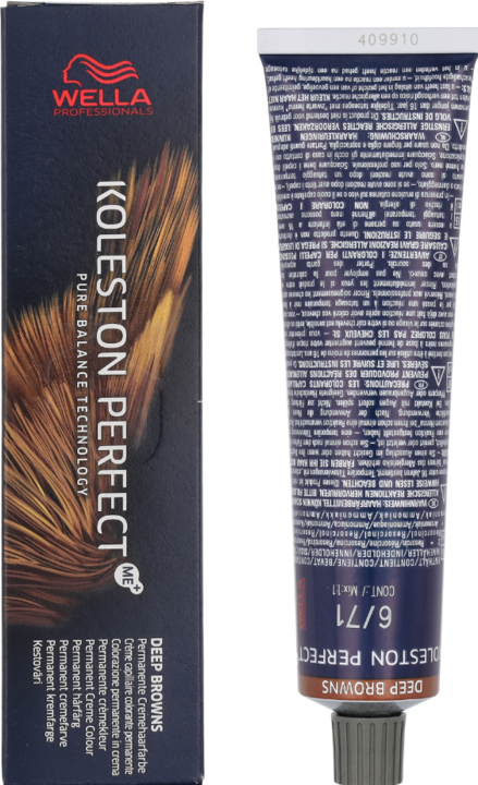 Actual product image Wella Koleston Perfect Me+ - Deep Browns (6, 71 Dark Blonde Ash Brown)