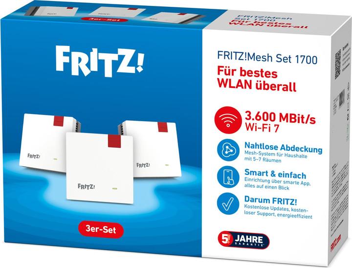 Produktbild FRITZ! Mesh Set 1700 3-pack