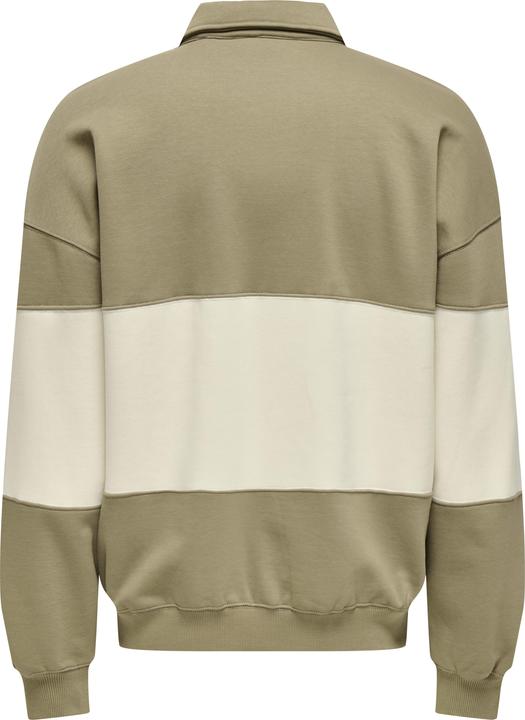 Produktbild Only & Sons Onsbyron Vtg Ls Zip Polo (XL)