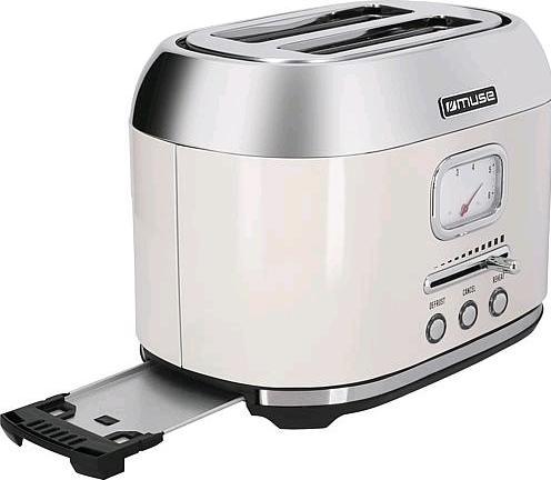 Productafbeelding Muse MS120 SC Roestvrijstalen broodrooster beige