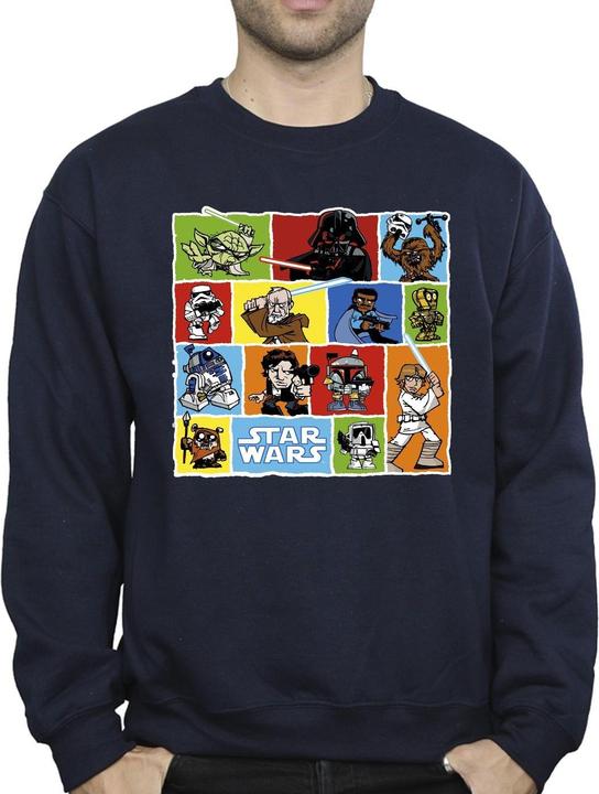 Image du produit Star Wars - Sweat COMIC DRAWING MONTAGE - Homme (L)