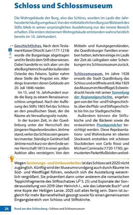 Produktbild Quedlinburg - Der Stadtführer (Deutsch, Wolfgang Hoffmann, 2022)