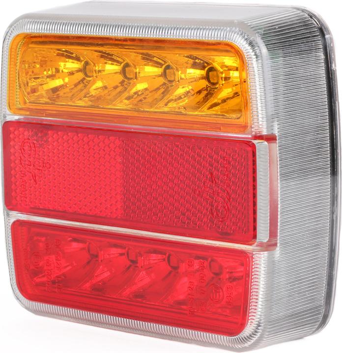 Actual product image Benson Trailer rear light square 18 led